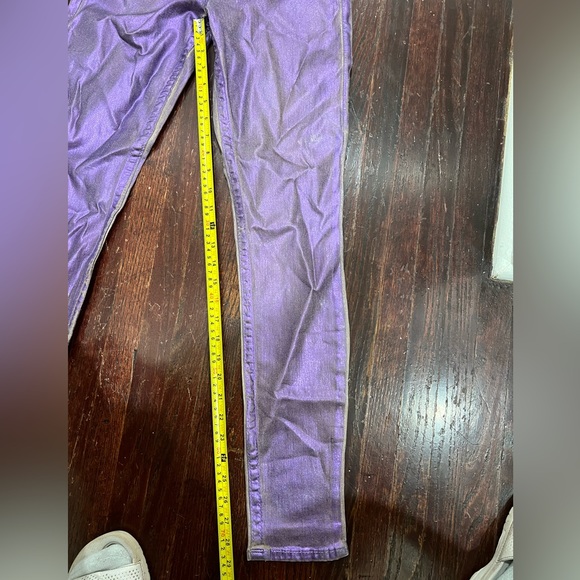 True Religion Purple Metallic jeans - Picture 8 of 12